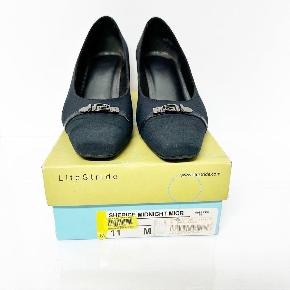 Life Stride Sherice Midnight Blue Heels Size 11